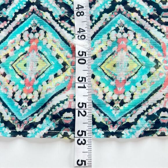 Maurices NEW Boho Spaghetti Strap Sheer Bottom Crocheted Maxi Dress - Picture 12 of 16